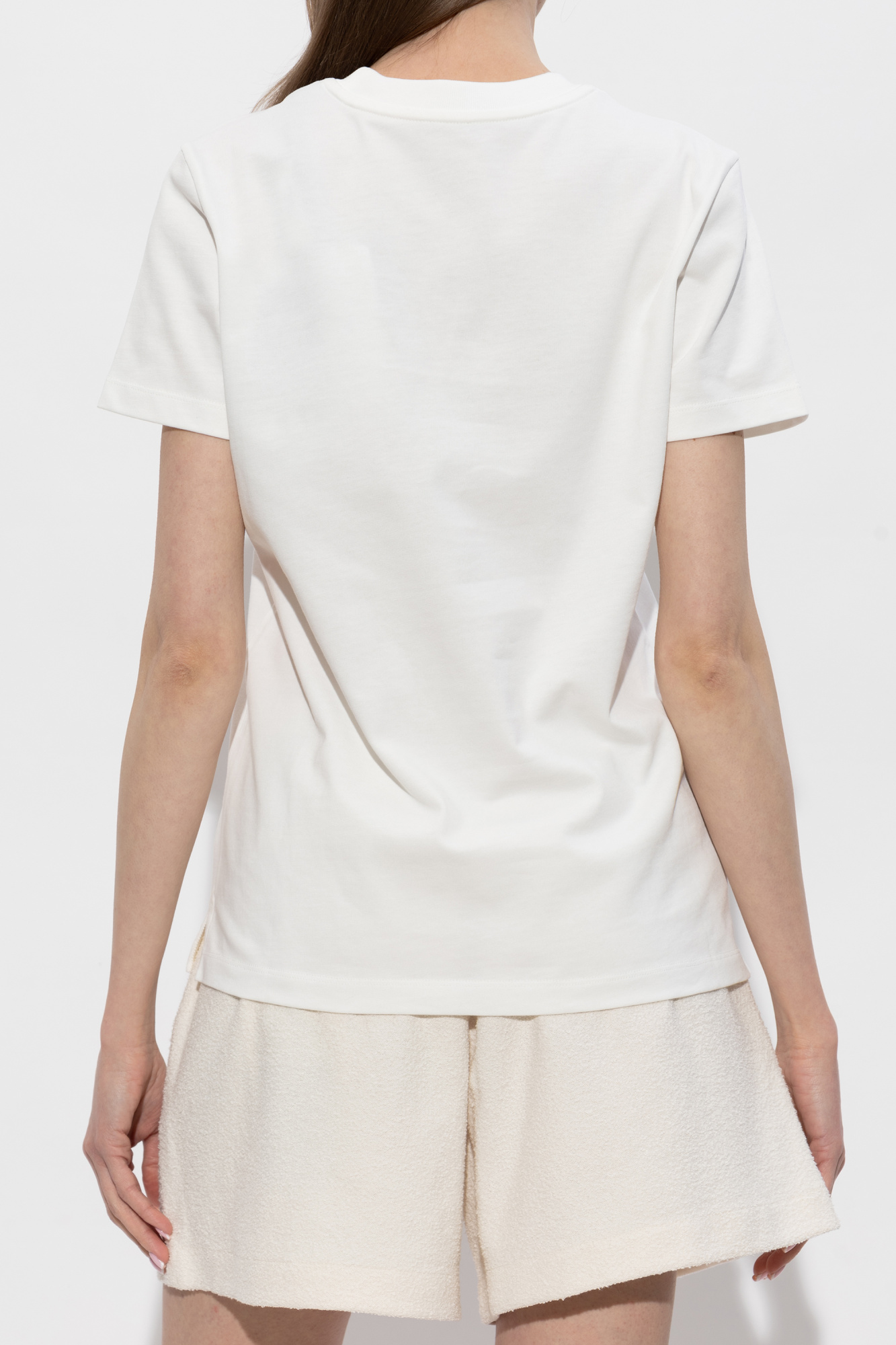 Moncler T-shirt with embroidered logo | Women's | Vitkac